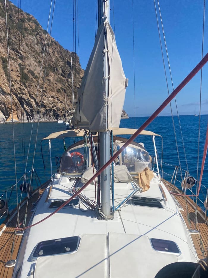 Ein Tag Segeln zwischen Anzio und Torre Astura