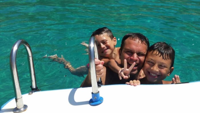 6 Stunden Segeln entlang der Küste von Santa Maria di Leuca