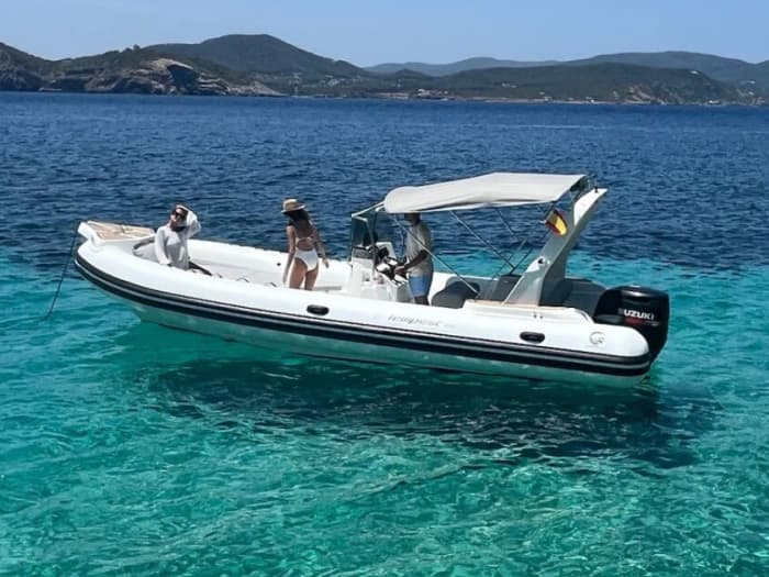 The wild North: Private Trip to Tagomago island and secluded bays.
