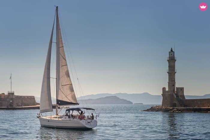 Navigation de 4 heures avec le bateau « Notos »

depuis La Canée

Deux escales baignade

Îles Lazareta et Thodorou
Jusqu'à 8 personnes