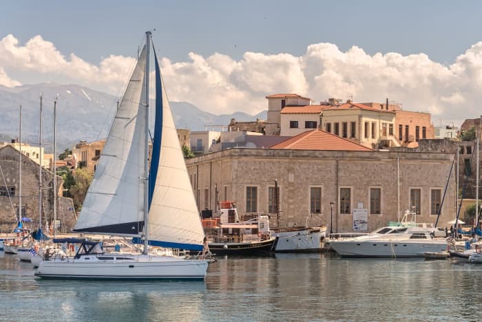 Navigation de 4 heures avec le bateau « Notos »

depuis La Canée

Deux escales baignade

Îles Lazareta et Thodorou
Jusqu'à 8 personnes