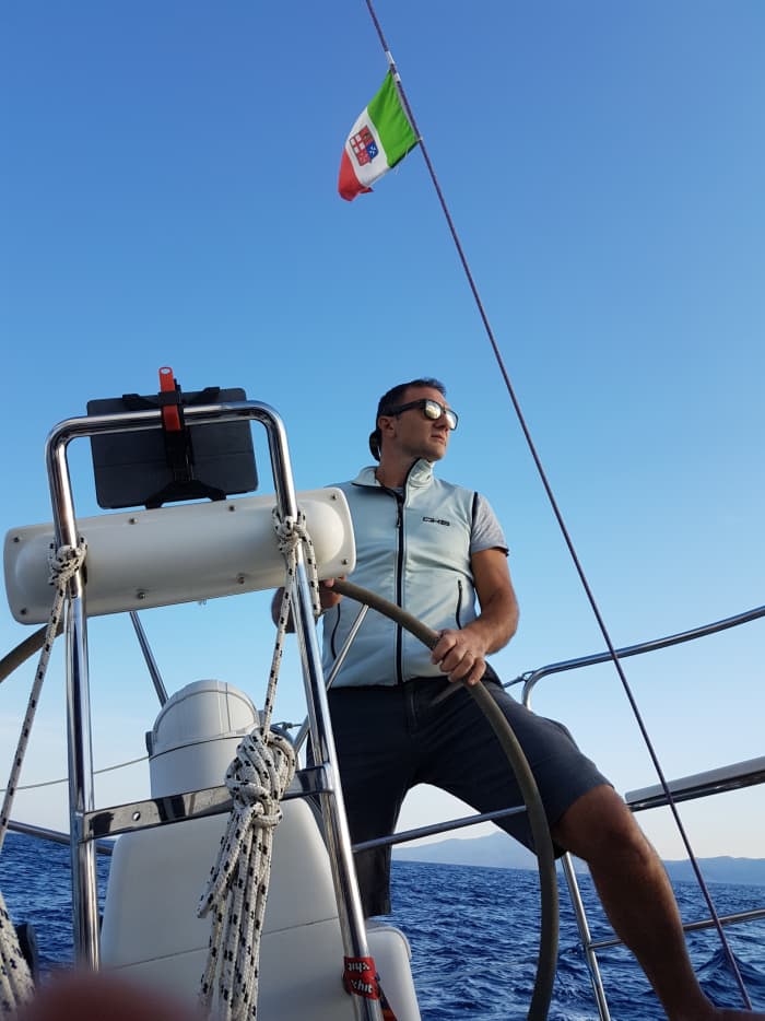 A day sailing on the Argentario with a skipper