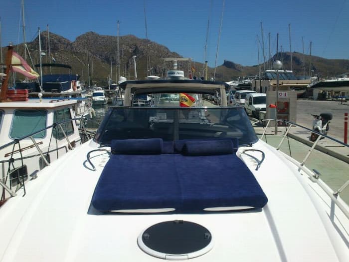 One day in Port de Pollença on a motorboat