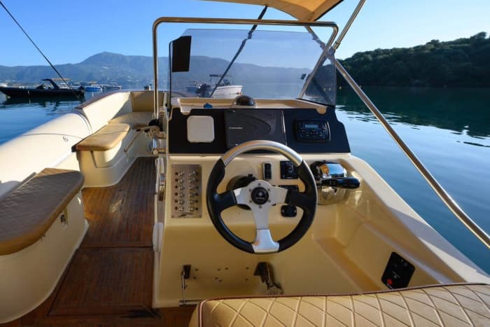 Explore Corfu by boat: A full day on the water aboard a motorboat