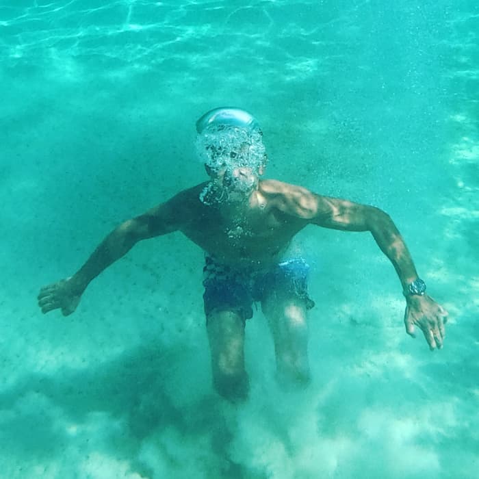 MasterCraft and Seabob snorkeling adventure: exploring caves and Malgrats.