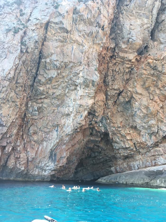 Snorkeling Tour to Hidden Coves of Agia Pelagia
