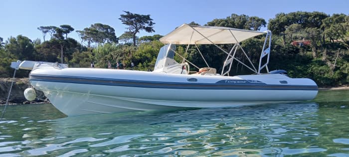 Explorez les joyaux cachés de l’île de Porquerolles pour une journée"Plus de passagers possibles à bord, sur demande."