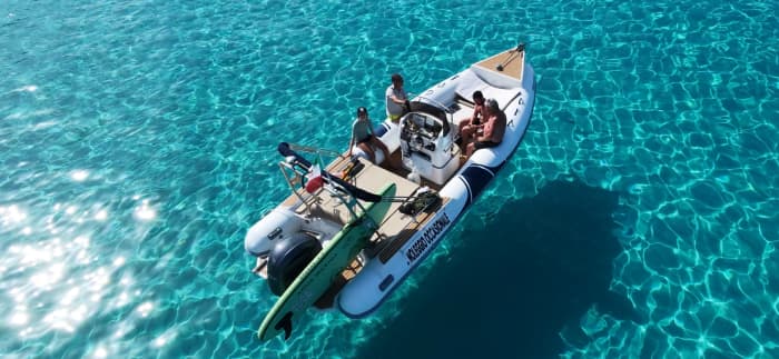 Private Schlauchboottour zur Entdeckung von Favignana und Levanzo - Entspannen Sie sich und haben Sie Spaß.