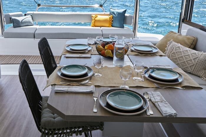 day at sea in Port-Vendres aboard a catamaran.