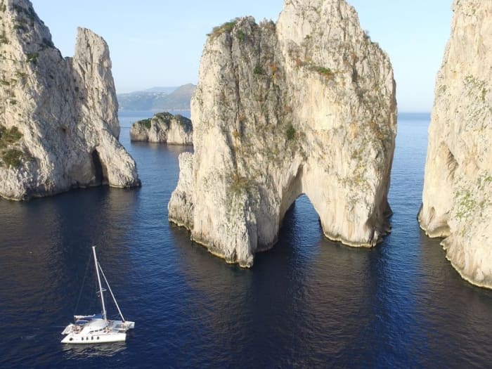 Catamaranexcursie naar de Eolische Eilanden vanuit Lipari
