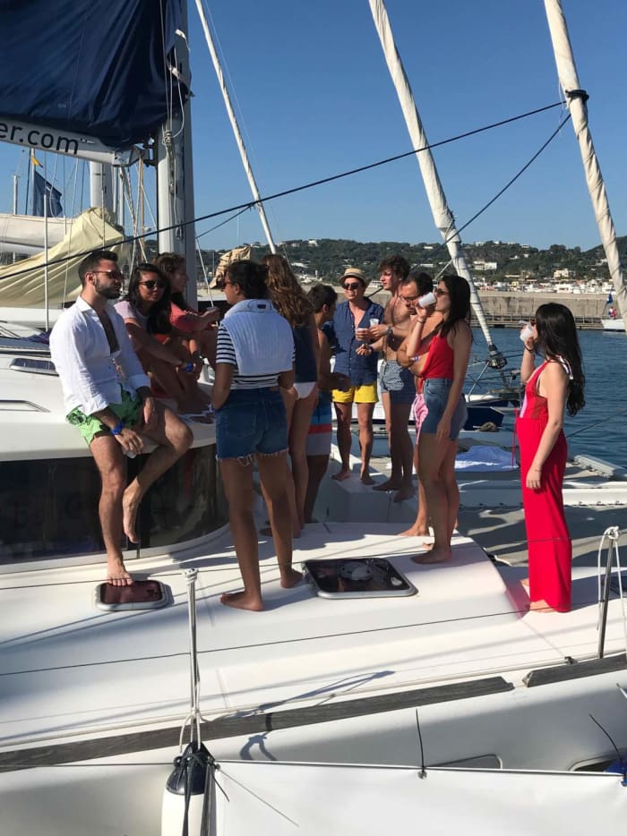 Catamaranexcursie naar de Eolische Eilanden vanuit Lipari