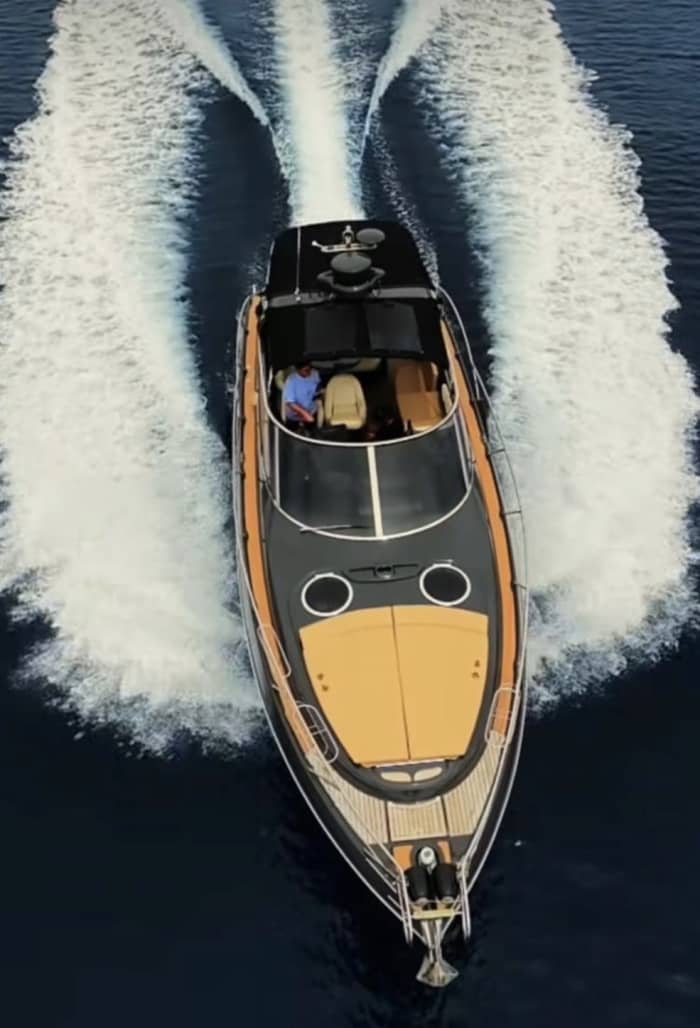 White, blue, and divine: A full day on a motorboat