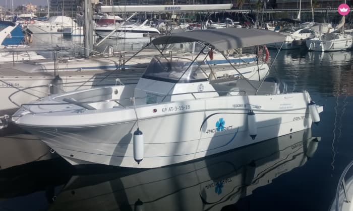Ihr privates Motorboot für einen Tag rund um Santa Pola