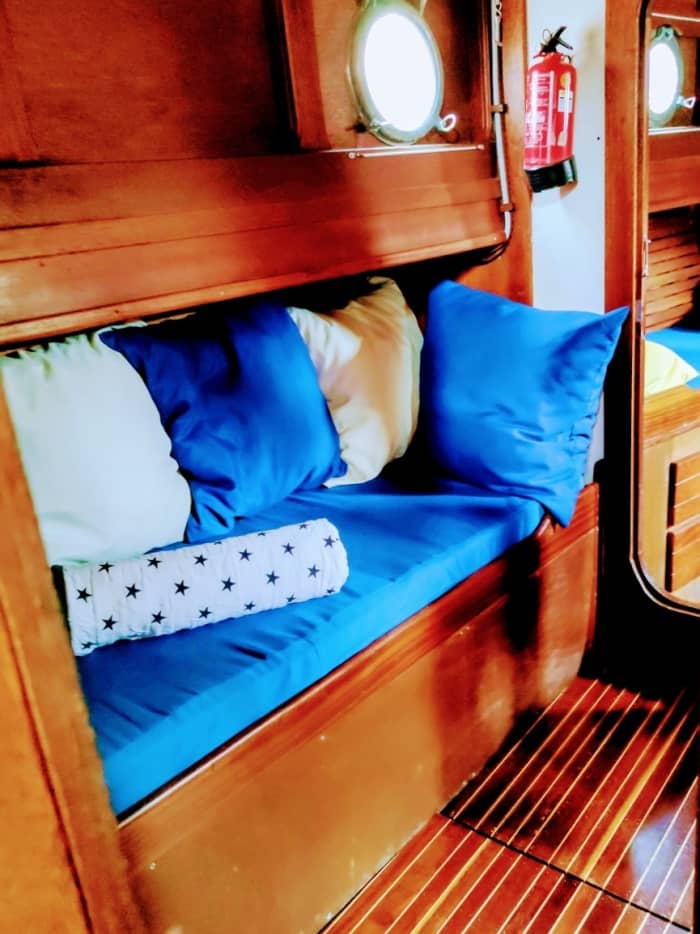 9 hours aboard 
ANT A L I A, an ancient schooner to discover Anzio and its surroundings.