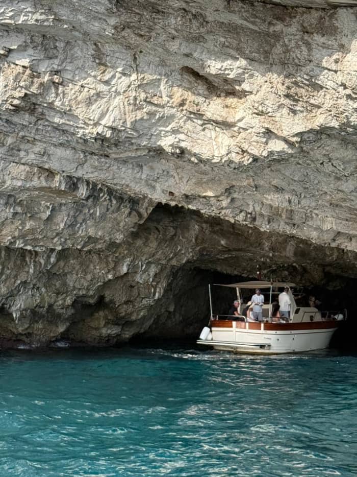 Private Boat Excursion Around Capri & Nerano