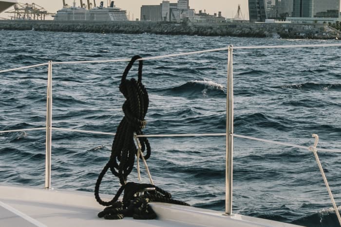 Catamaran privé de luxe à Barcelone | Skipper et hôtesse inclus