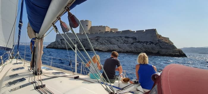Spędź 9 godzin żeglując żaglówką wokół Port-de-Bouc