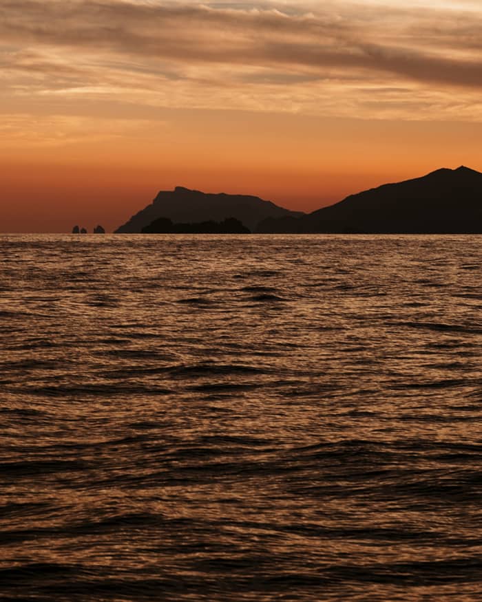 Romantic Sunset Vibes on the Amalfi Coast by Private Boat Tour