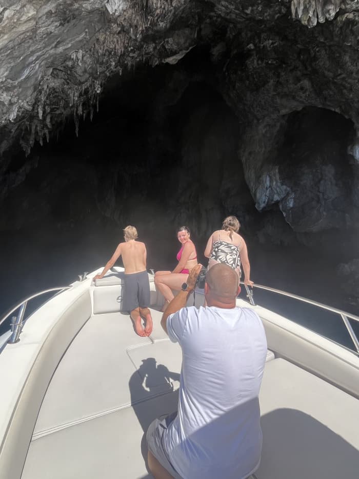 Sea cruise on the Amalfi Coast