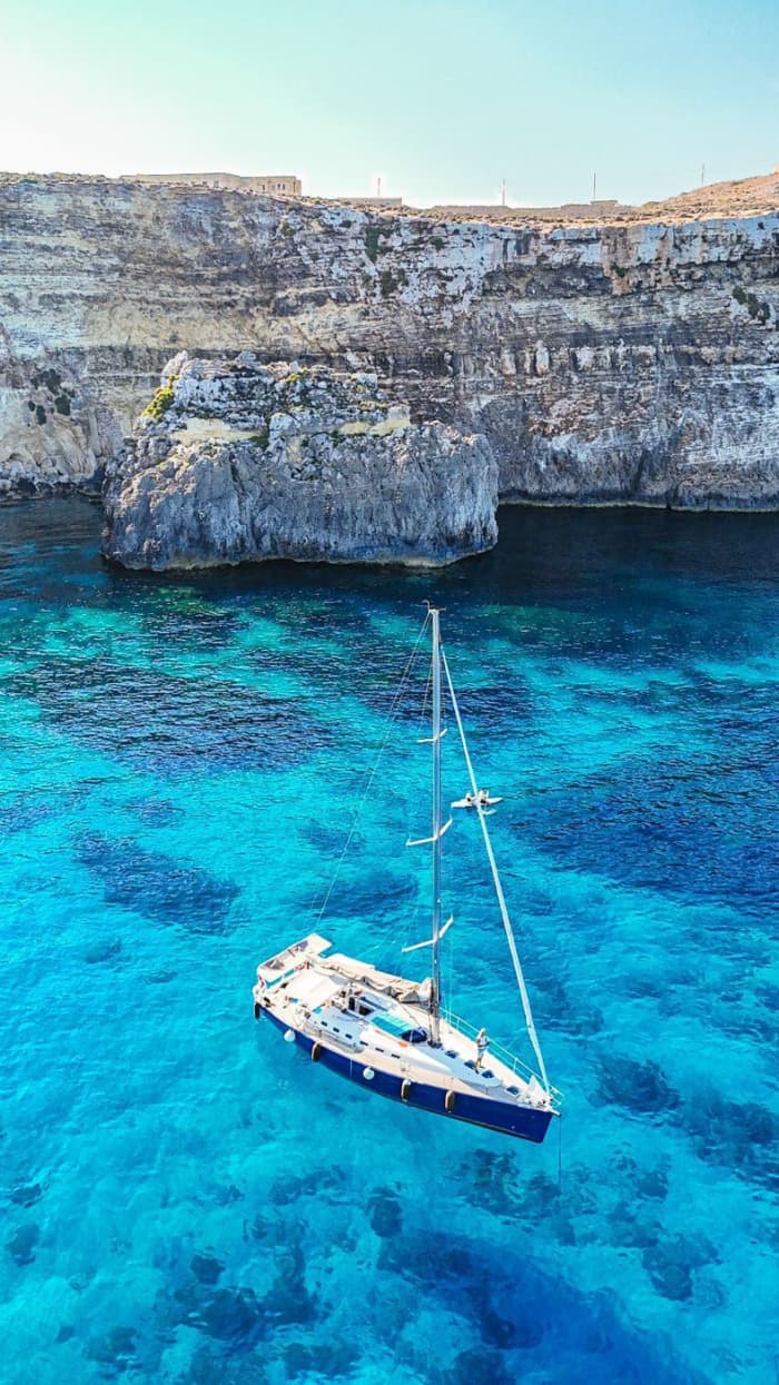 Sail, Swim & Explore: Full-Day Yacht Charter to Comino & Gozo with Jacques Savona