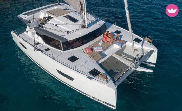 Ibiza Katamaran-Charter (8 Stunden) – Luxuriöse Tageskreuzfahrt