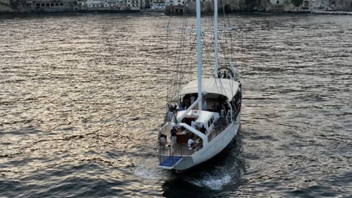 Tortuga Sailing Ship: Ischia & Optional Procida Day Trip from Naples