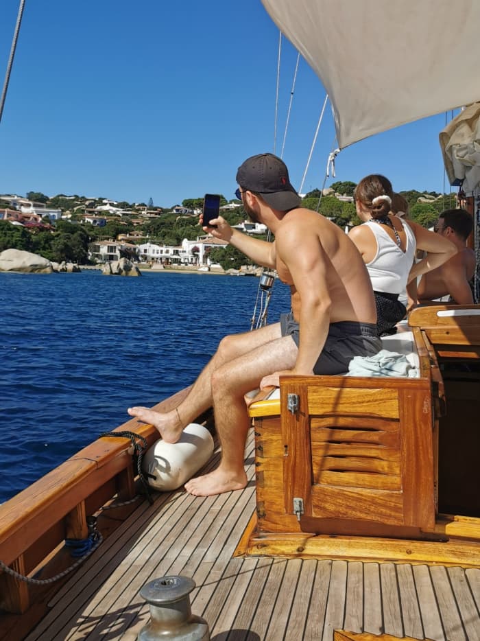 La Maddalena Dream: Całodniowy prywatny czarter jachtu z Palau