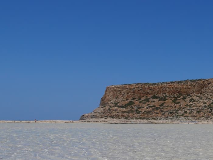 Balos Beach sunset cruise on a sailing boat