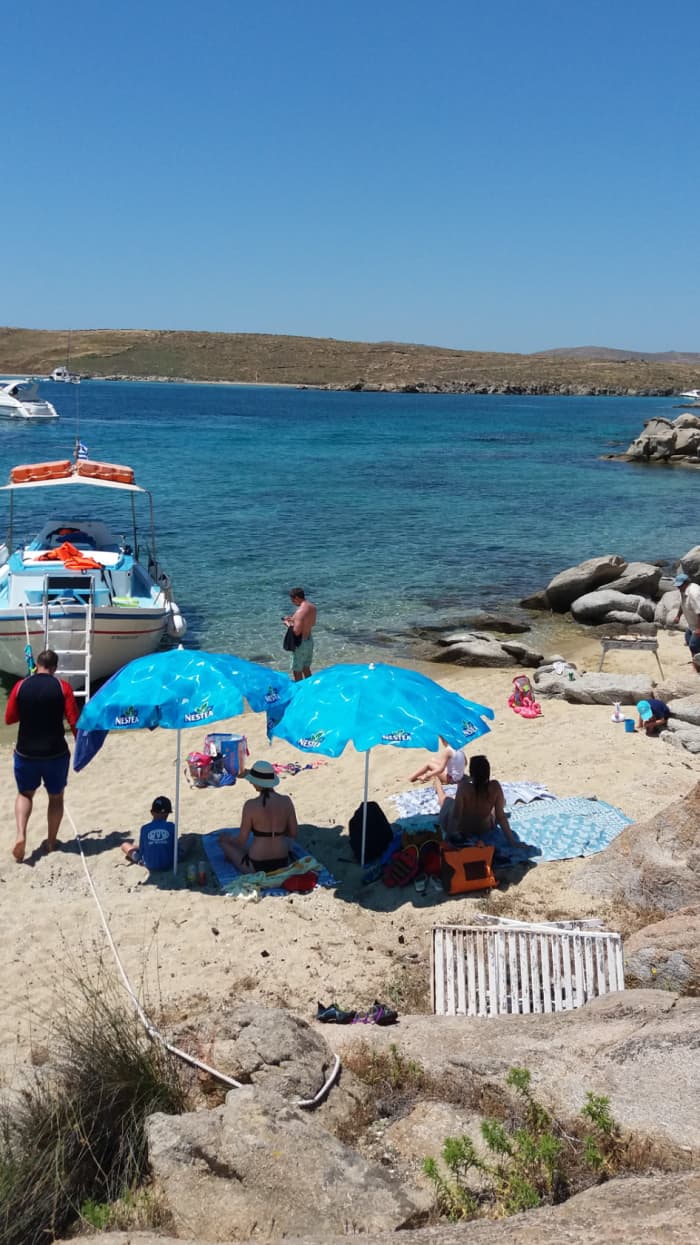Full-Day Delos & Rhenia Cruise with Swim Stops – Aegean Escape