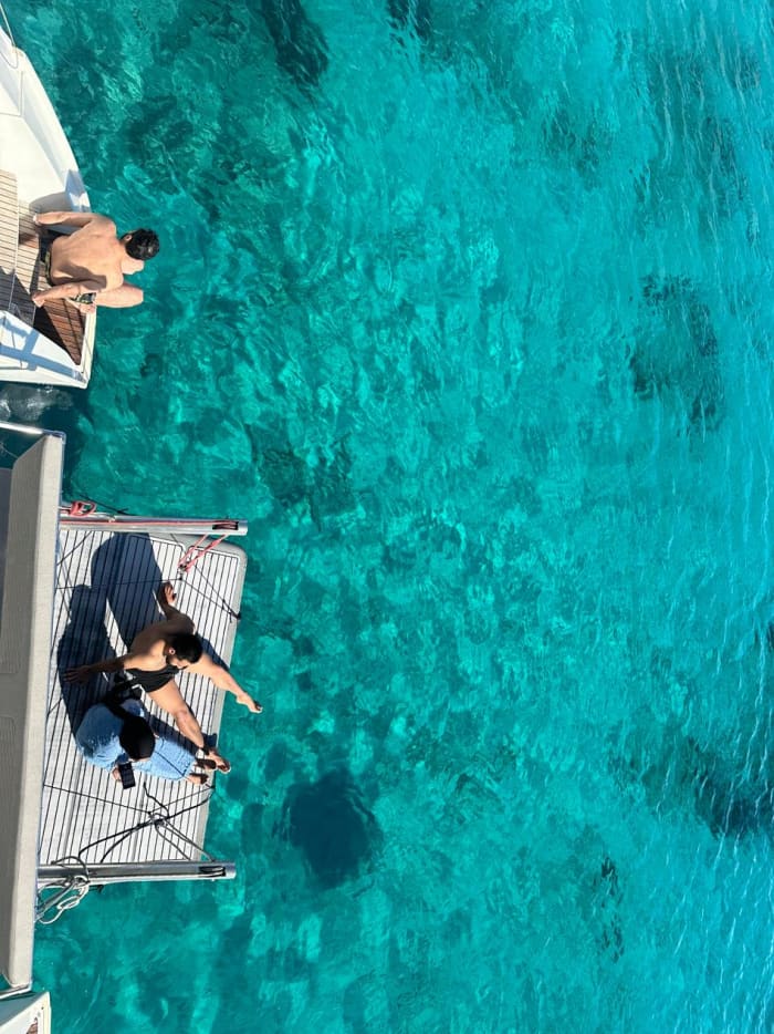 Relaxamento Perfeito: Uma Escapada de Luxo Privada de 5 Horas em Catamarã em Mykonos