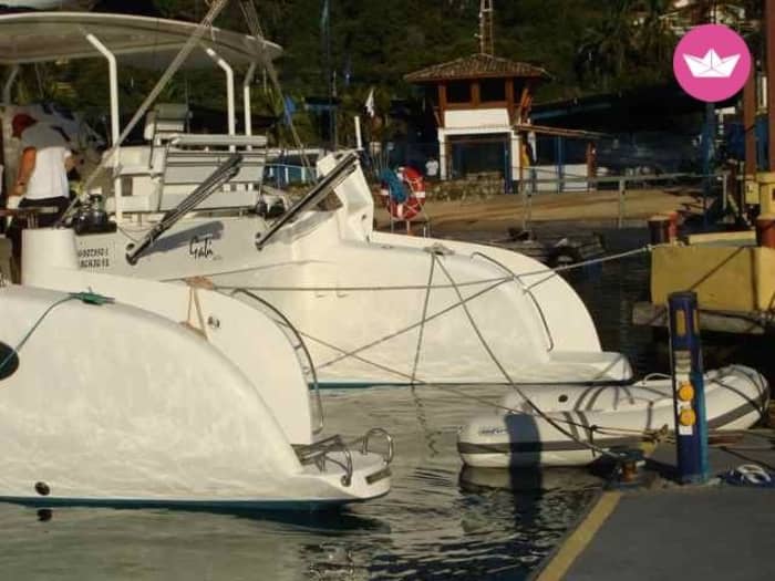 Voyage avec vues emblématiques : excursion en catamaran sur la plage de Copacabana