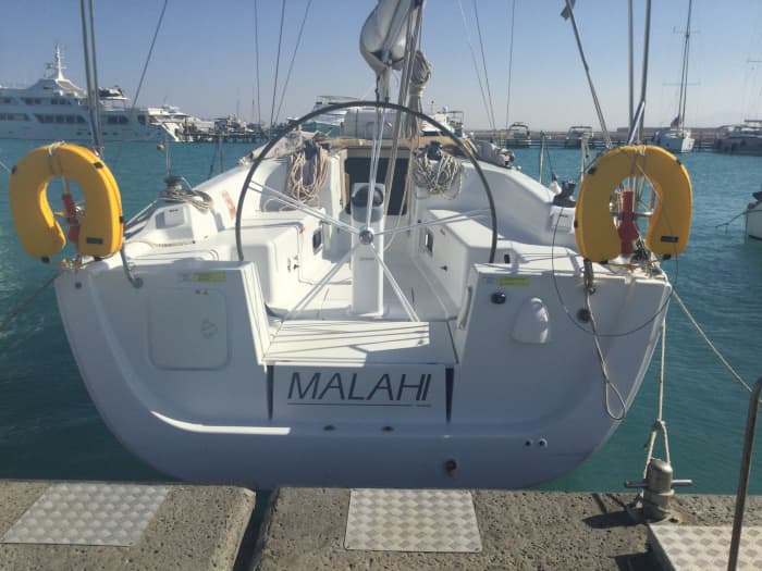 Geniet van een hele dag zeilen in Hurghada op een zeilboot.