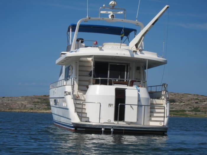 Raffinement en mer : découvrez Göteborg à bord d'un yacht à moteur de luxe