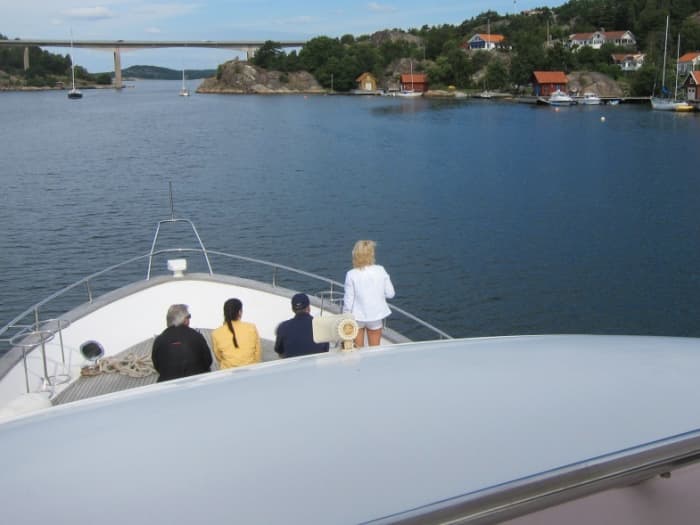 Raffinement en mer : découvrez Göteborg à bord d'un yacht à moteur de luxe