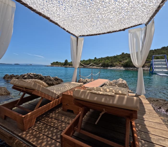 Excursão privada à Lagoa Azul e Trogir saindo de Split