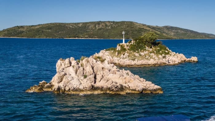 Aventure d'une journée en hors-bord au Blue Lagoon et à l'île de Šolta au départ de Split