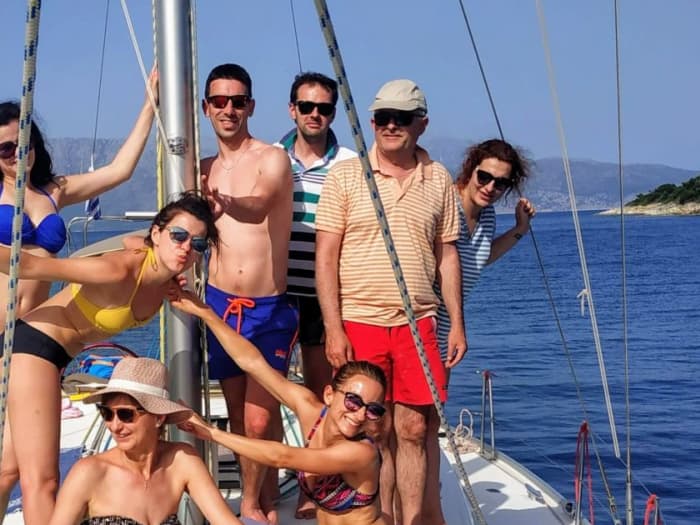 Golden Hour Getaway: 4-Hour Sunset Cruise from Nydri