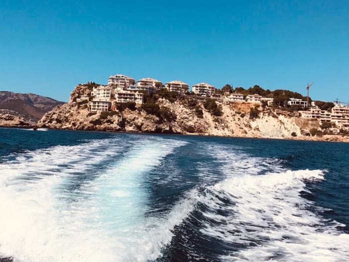 6 uur zon en turquoise water rond Santa Ponsa
