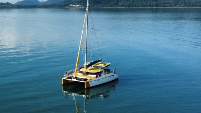 Enjoy a day at sea in Krabi on a catamaran
