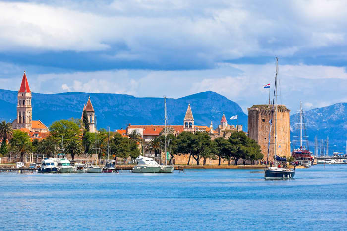 Blue Lagoon & Trogir privé speedboottocht van een halve dag vanuit Split