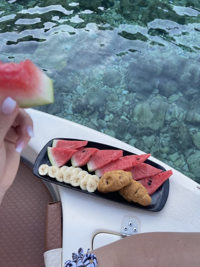 Private boat cruise to the Shipwreck,Blue caves& turtles spotting