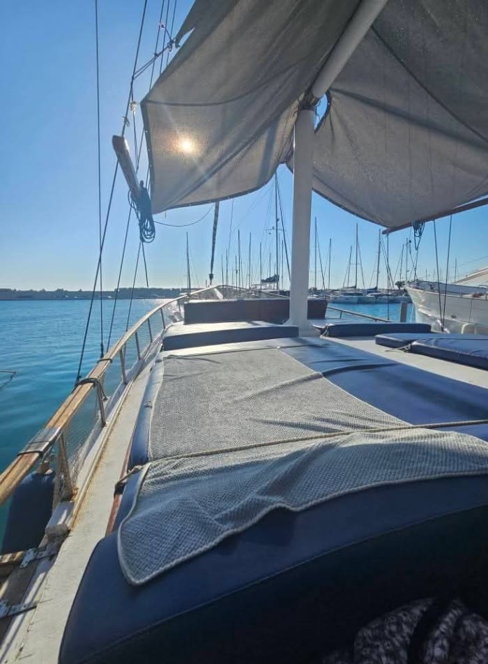 Unrivaled Rhodes views: A world-class day on a gulet