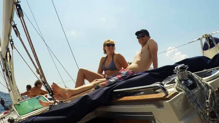 Explore the hidden bays of Tisno on a sailboat
