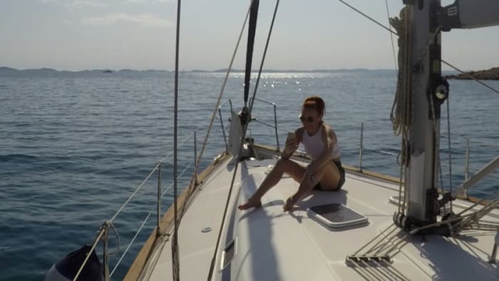 Explore the hidden bays of Tisno on a sailboat