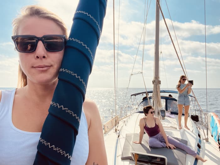 Explore the hidden bays of Tisno on a sailboat