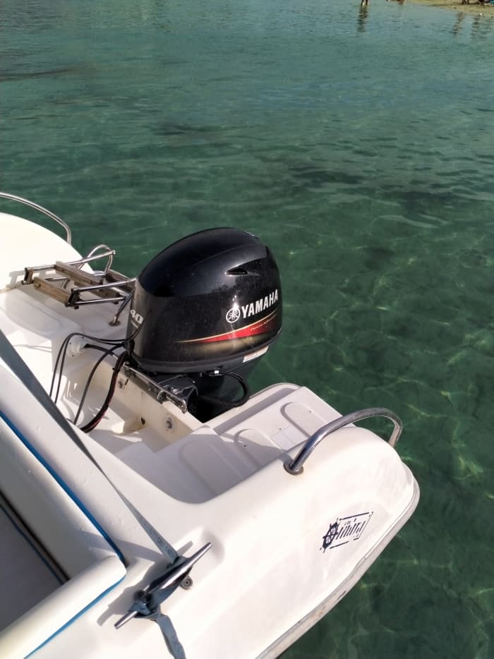 4h of sun around San Vito Lo Capo on a motorboat