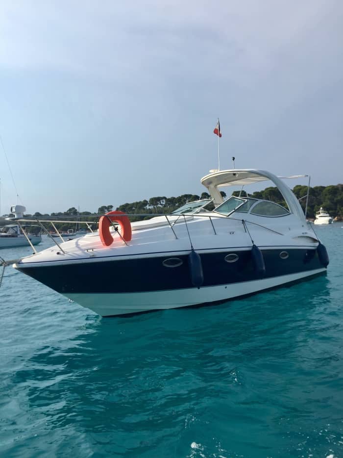 Experience Cannes like never before on a motorboat