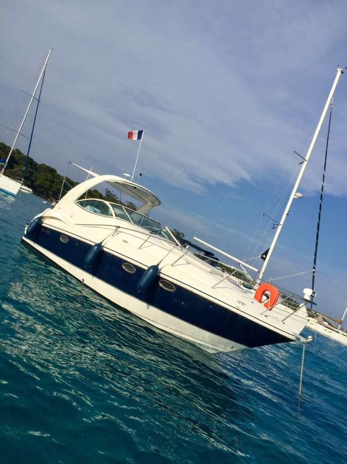 Experience Cannes like never before on a motorboat