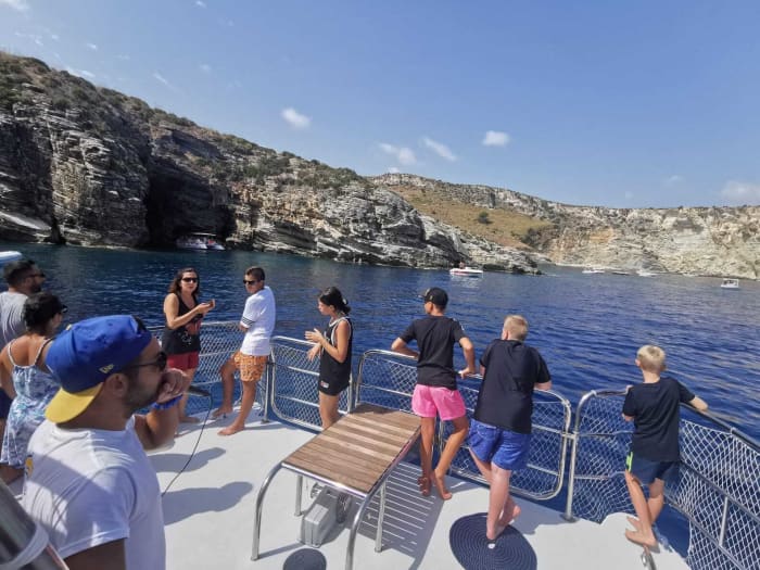 Catamaran Tour of the Zingaro Nature Reserve, Scopello, and Castellammare di Stabia to/from Balestrate (PA)
