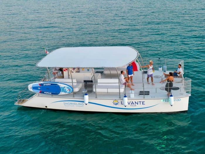 Catamaran Tour of the Zingaro Nature Reserve, Scopello, and Castellammare di Stabia to/from Balestrate (PA)